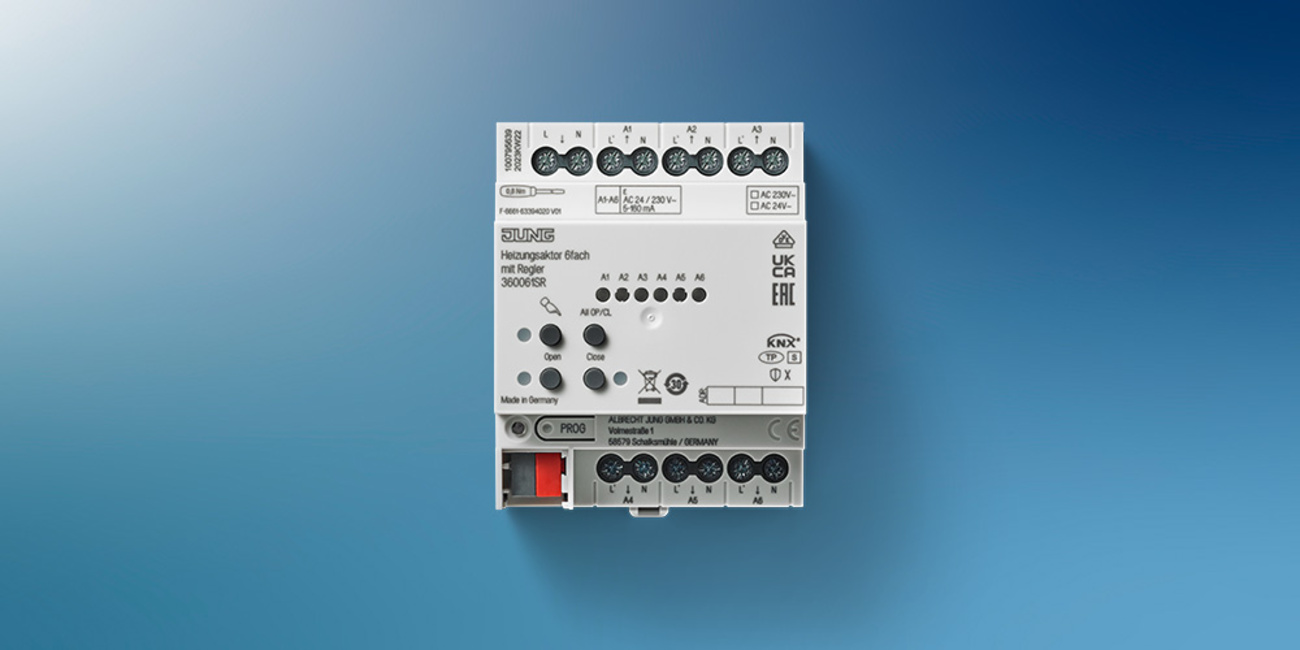 KNX Heizungsaktor 6-fach bei Färber Elektro in Pegnitz